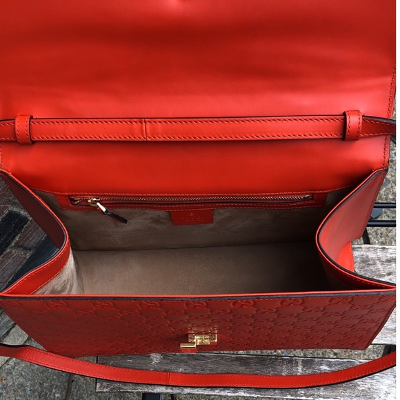 Gucci Sylvie Tote Rare Color Flames Edition - Picture 5 of 8